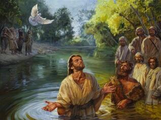 O batismo de Jesus